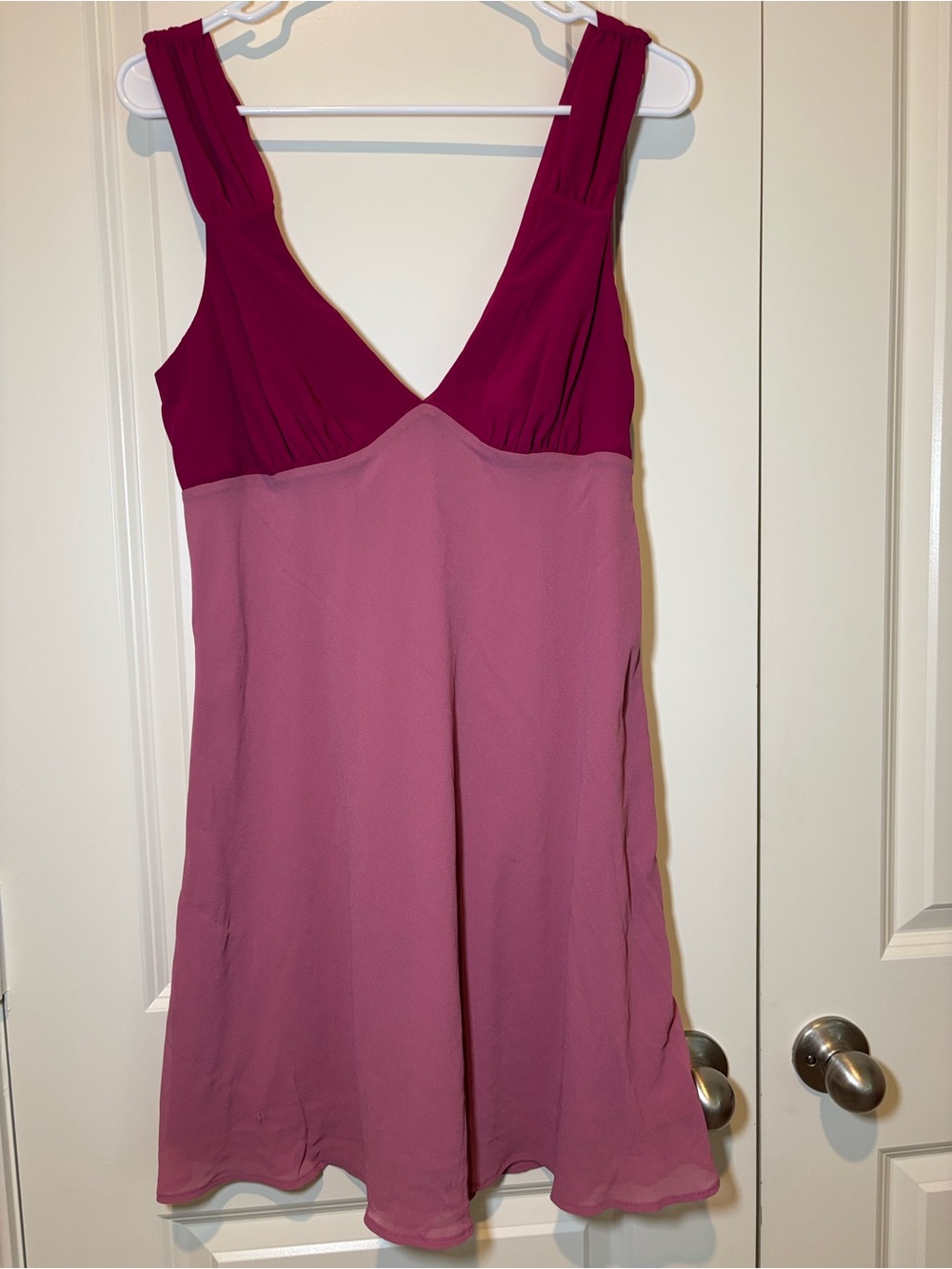 wild fable Magenta Bodice Pink Skirt Mini Dress
